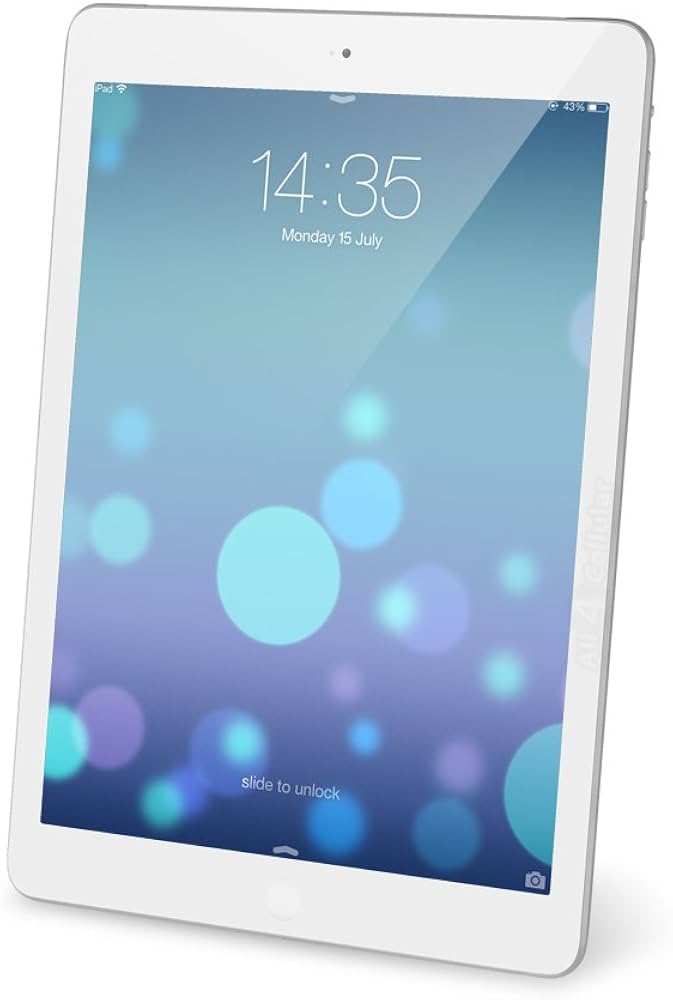 Apple iPad Air MD788LL/A (16GB, Wi-Fi, White with Silver) Newest
