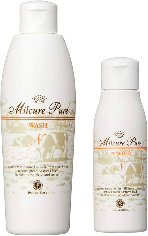 Amazon | ハウスオブローゼ ミルキュア ピュア ウォッシュ＆パウダー