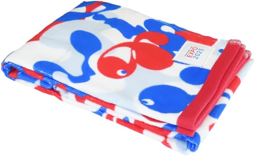 Amazon.co.jp: ミャクミャク[レジャータオル]2025 大阪 関西万博