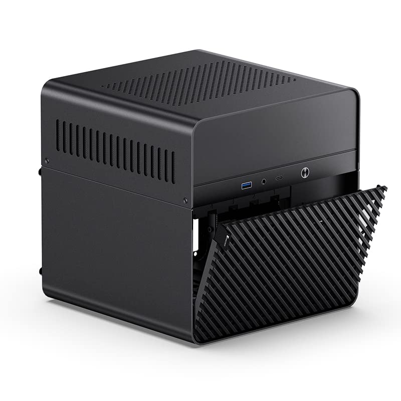 Amazon.co.jp: JONSBO N2 NAS ITX ケース (ブラック) : パソコン・周辺機器