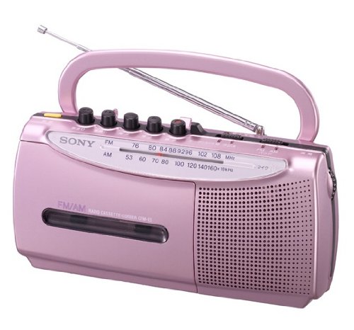Amazon.co.jp: Sony CFM-E5/P Radio Cassette Coder E5 Pink : Musical