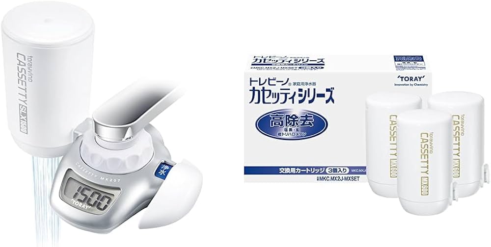 Amazon.co.jp: 【セット買い】 東レ トレビーノ 浄水器 蛇口直結型