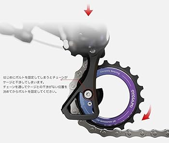 Amazon.co.jp: 18T 中空偏心ビッグプーリー Shimano/Sramディレイラー