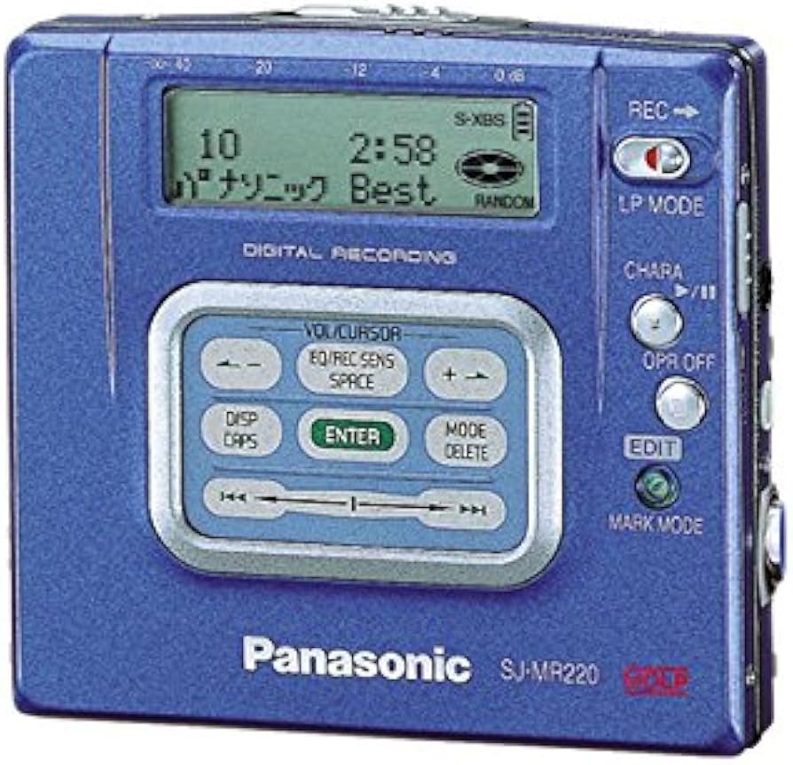 Amazon.co.jp: Panasonic パナソニック SJ-MR220-A ブルー ポータブル