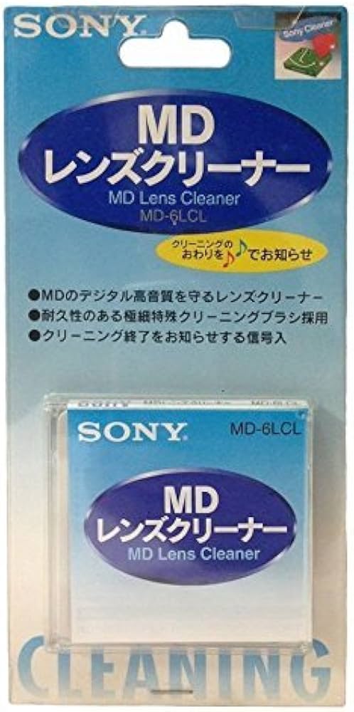 Amazon.co.jp: SONY MDレンズクリーナー MD-6LCL : 家電＆カメラ