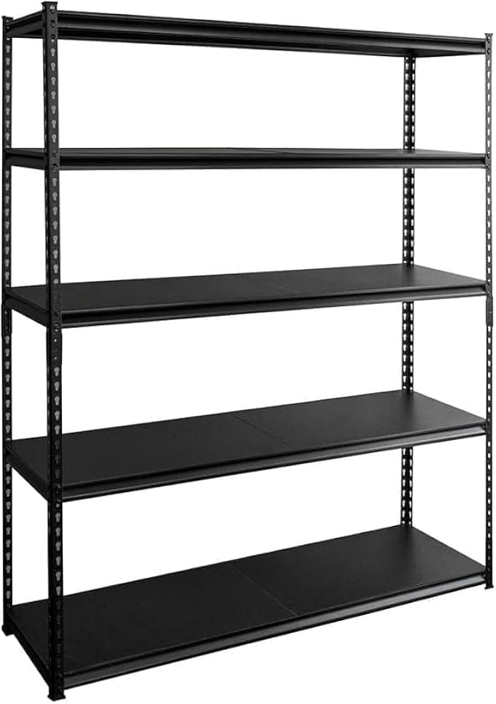 Amazon｜ラック スチールラック メタルラック 幅150cm 5段ブラック