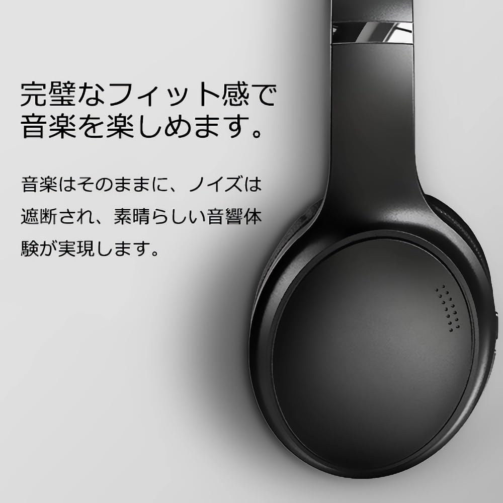 Amazon.co.jp: Bluetooth ヘッドホン ワイヤレスヘッドホン ANC