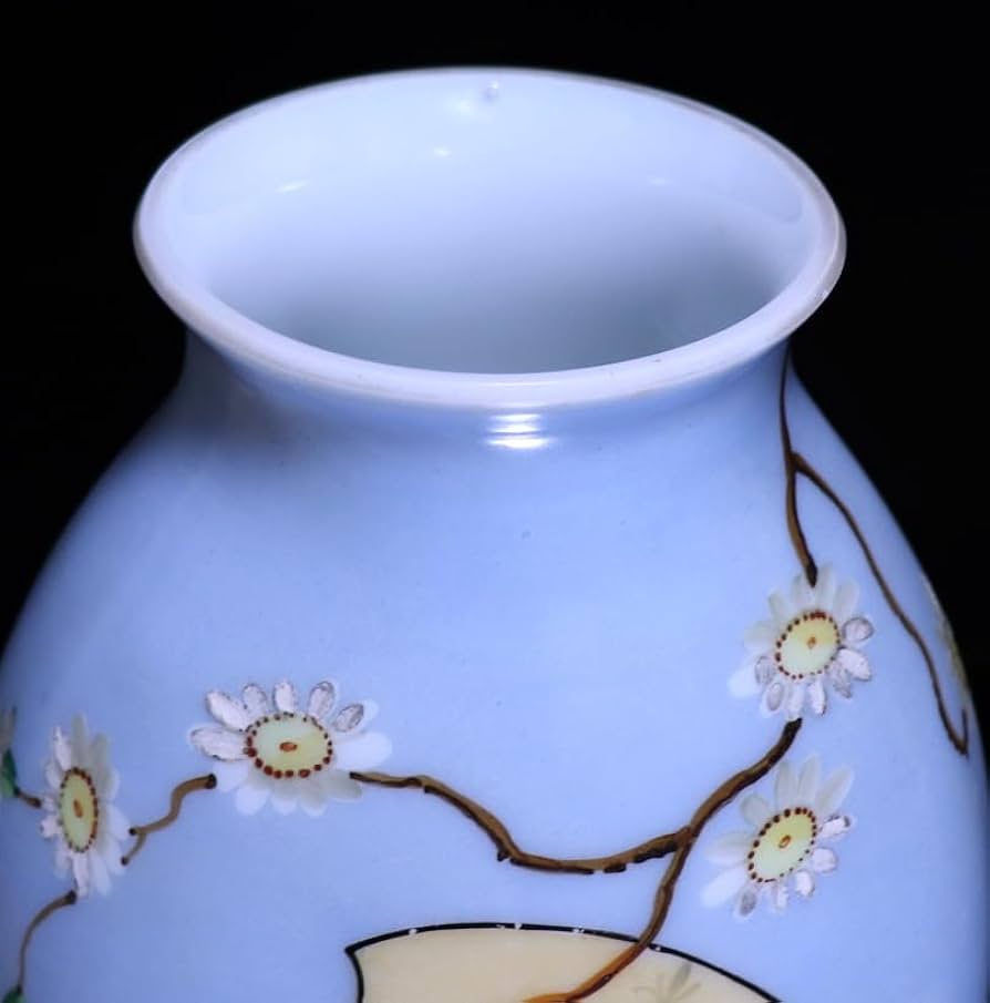 オールド・バカラ レアカラー 金彩ブルークリスタル製大型トレー29cm1