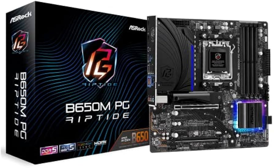Amazon.com: ASRock B650M PG Riptide AMD Ryzen 7000 Series