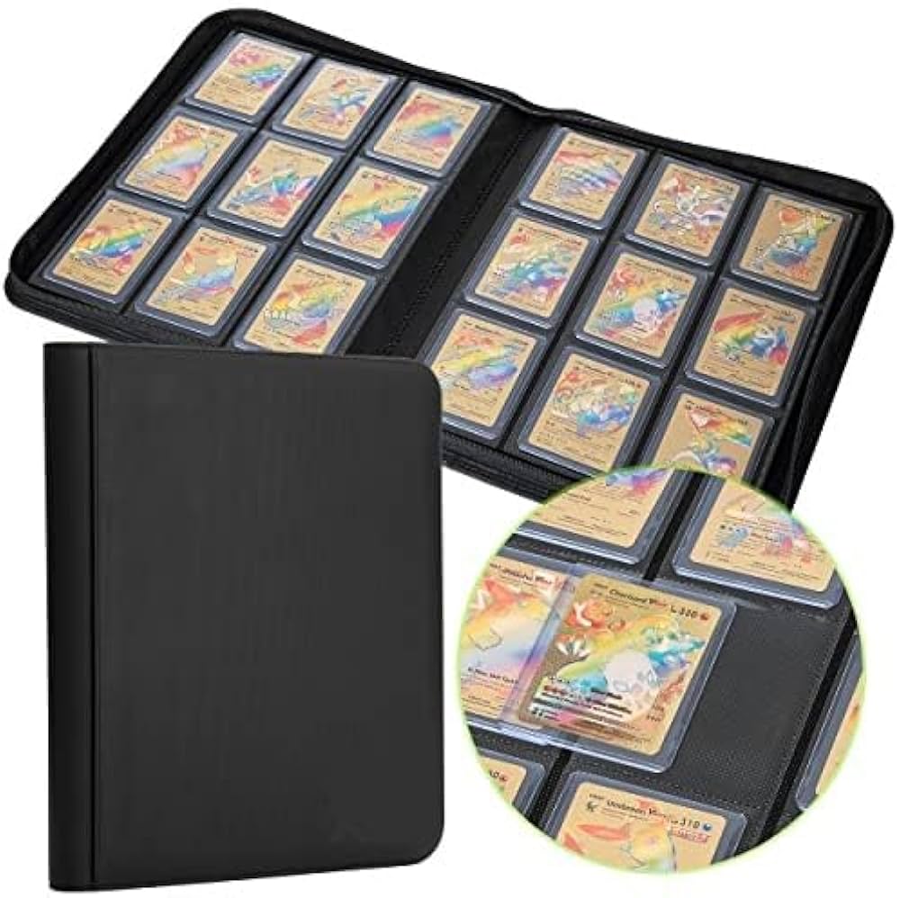 Amazon.co.jp: 【LifeRed】カードバインダー (ブラック) ローダー保存