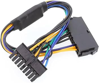 Amazon.co.jp: Xiatiaosann 24ピン18ピンATX PSU電源アダプタケーブル