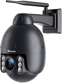 Amazon.co.jp: Ctronics 防犯カメラ 屋外 ワイヤレス wifi 監視カメラ