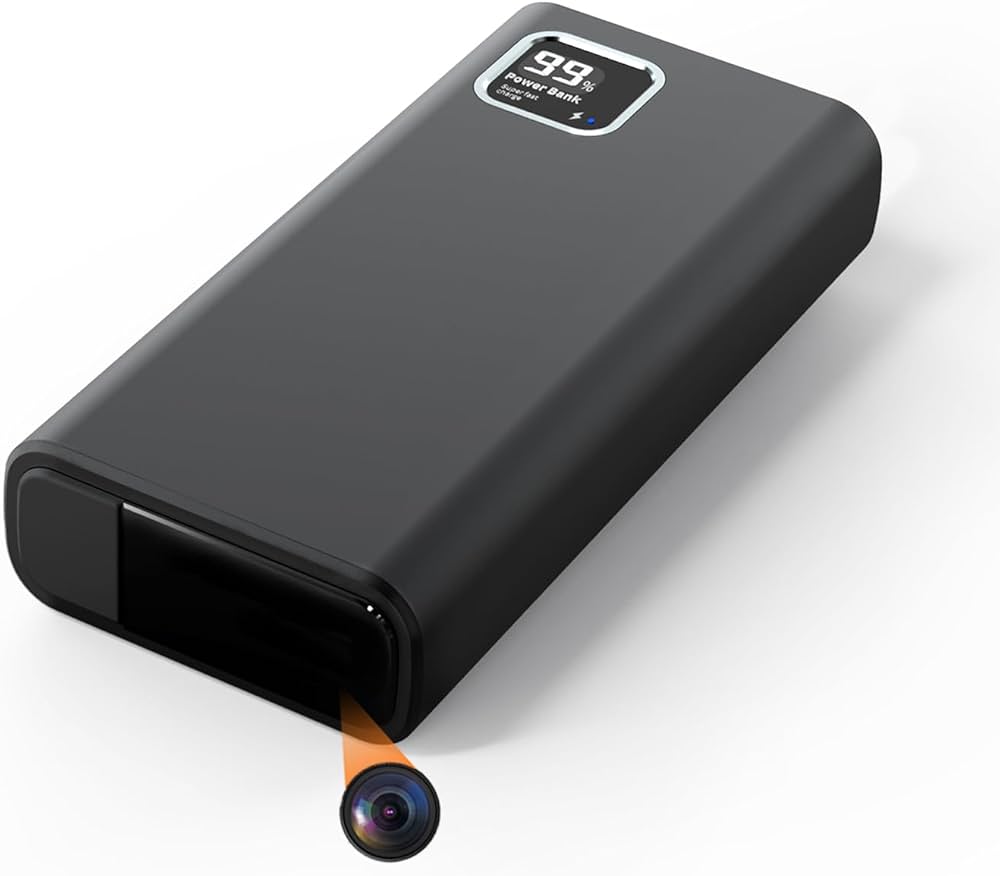 Amazon.co.jp: 2K HD 防犯カメラ / 10000mAh モバイルバッテリー内蔵