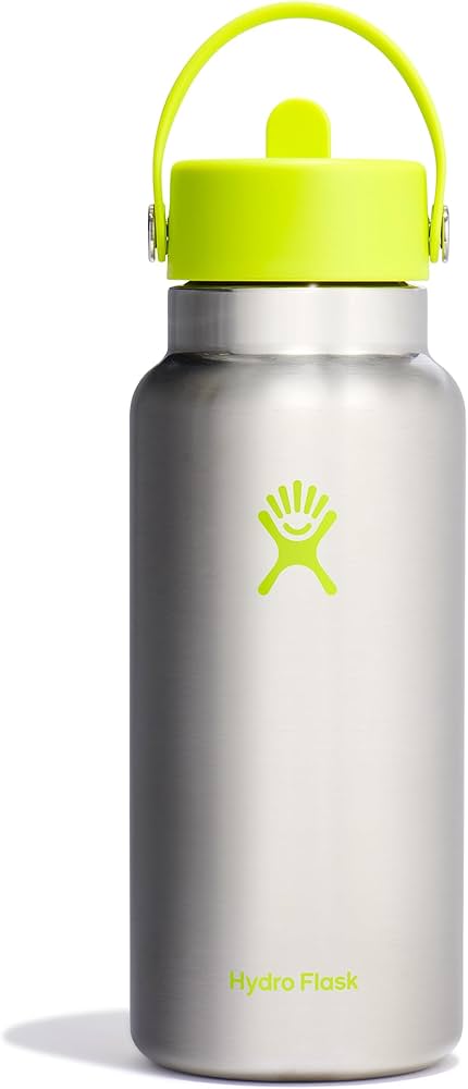 Amazon | ハイドロフラスク Hydro Flask 32 oz Wide Mouth Flex Straw