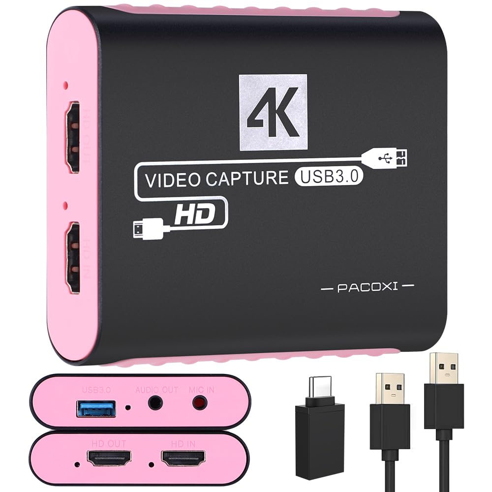 Amazon.co.jp: USB 3.0 ビデオキャプチャーボード switch対応（4K30FPS