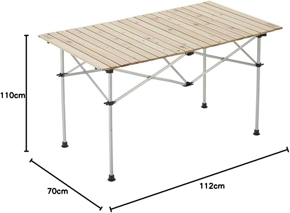 Amazon | コールマン(Coleman) テーブル ナチュラルウッドロール