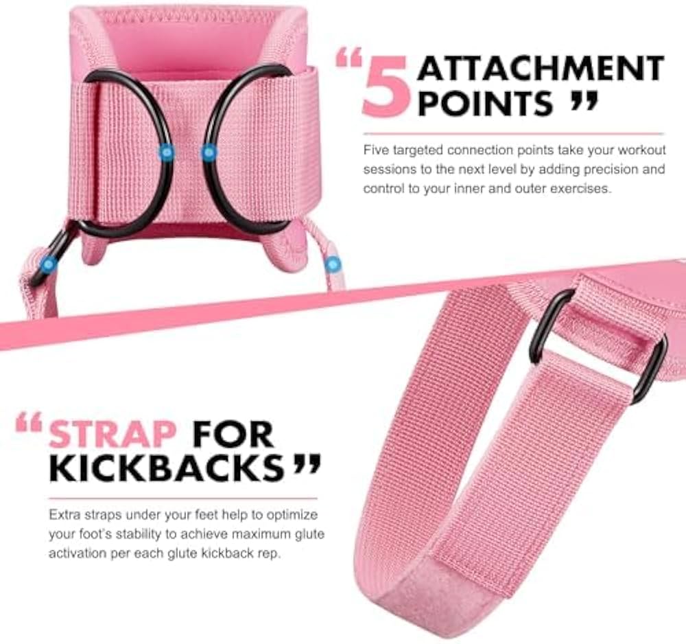 Amazon.co.jp: HPYGN 調節可能なパッド入りアンクルストラップ、キック