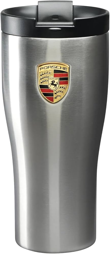 Amazon.com: Genuine Porsche Crest Double Wall Stainless Thermal