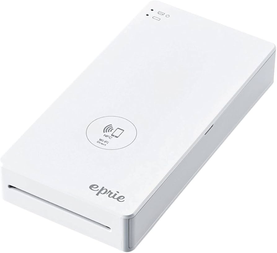 Amazon.co.jp: エレコム モバイルプリンター スマホ用プリンター eprie