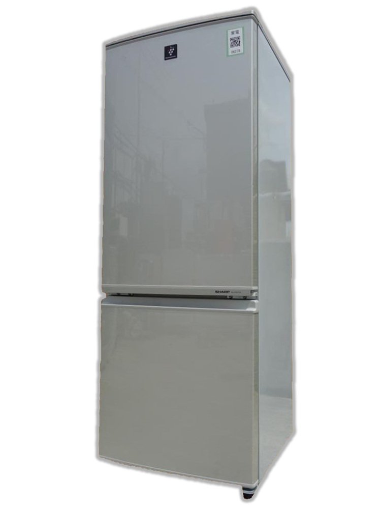 Amazon.co.jp: シャープ 167L 2ドア冷蔵庫（ゴールド系）SHARP