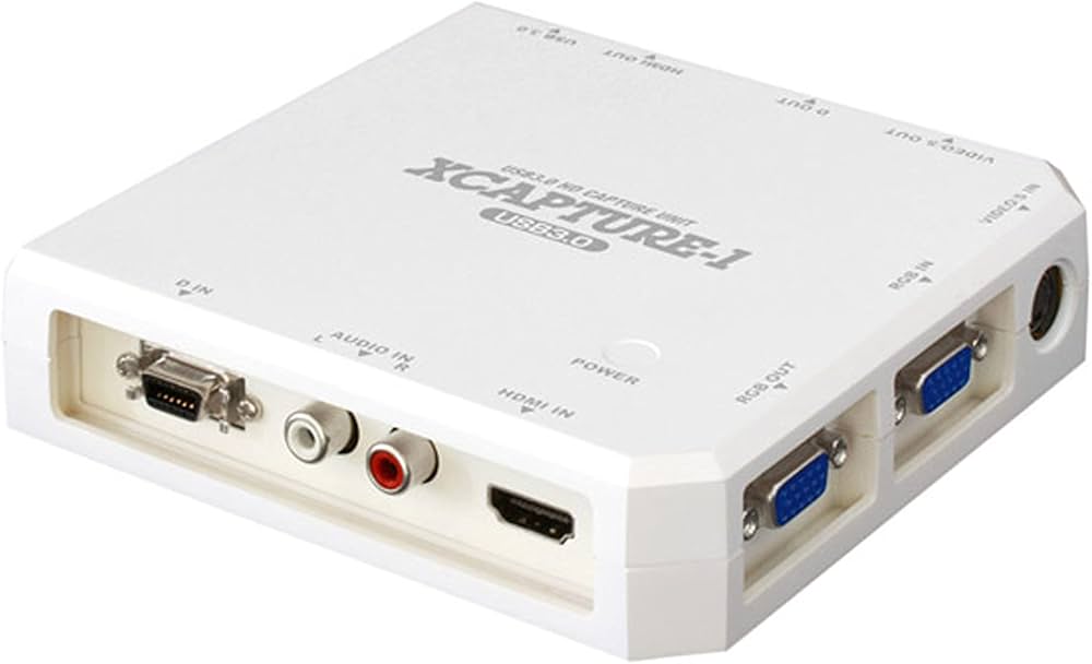 Amazon | 電波新聞社 USB3.0専用HDキャプチャー・ユニット XCAPTURE-1