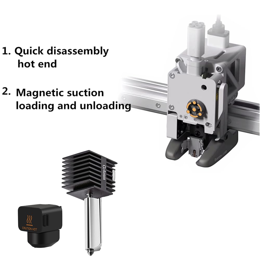 Amazon | 0.4MM 硬化スチールノズルアセンブリホットエンドキット