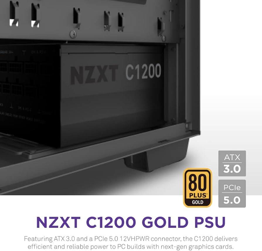 Amazon.com: NZXT C1200 PSU - 1200 Watt Gaming PC Power Supply