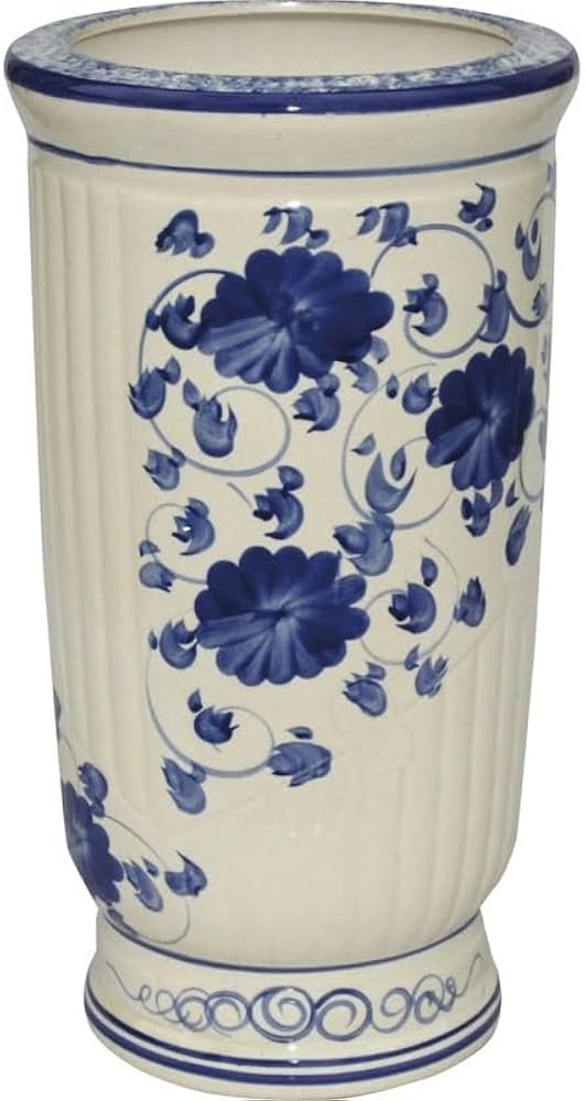 Amazon｜陶器傘立て 【傘立て 陶器 アンティーク風】｜傘立て