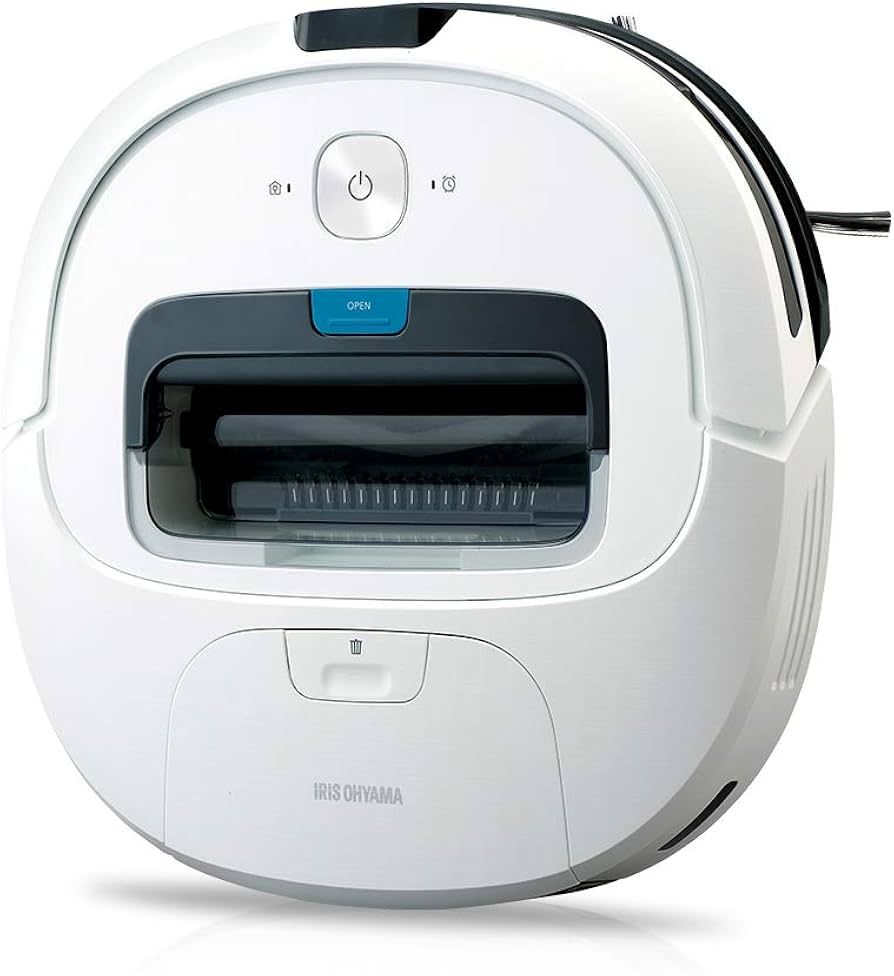 Amazon | アイリスオーヤマ ロボット掃除機 水拭き 自動充電 落下防止