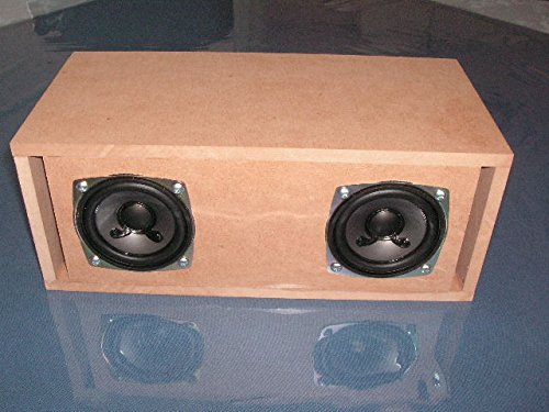 Amazon | 8cmスピーカーボックスエンクロージャーキット ステレオワン
