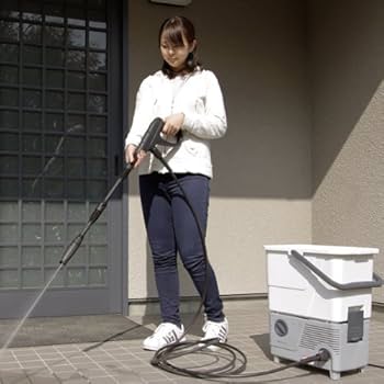 Amazon | アイリスオーヤマ タンク式高圧洗浄機 ホワイト/グレー SBT