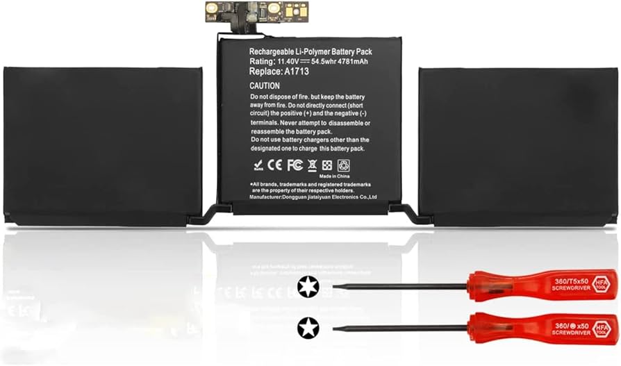 Amazon.com: HBFVG A1713 Laptop Battery Replacement for MacBook Pro
