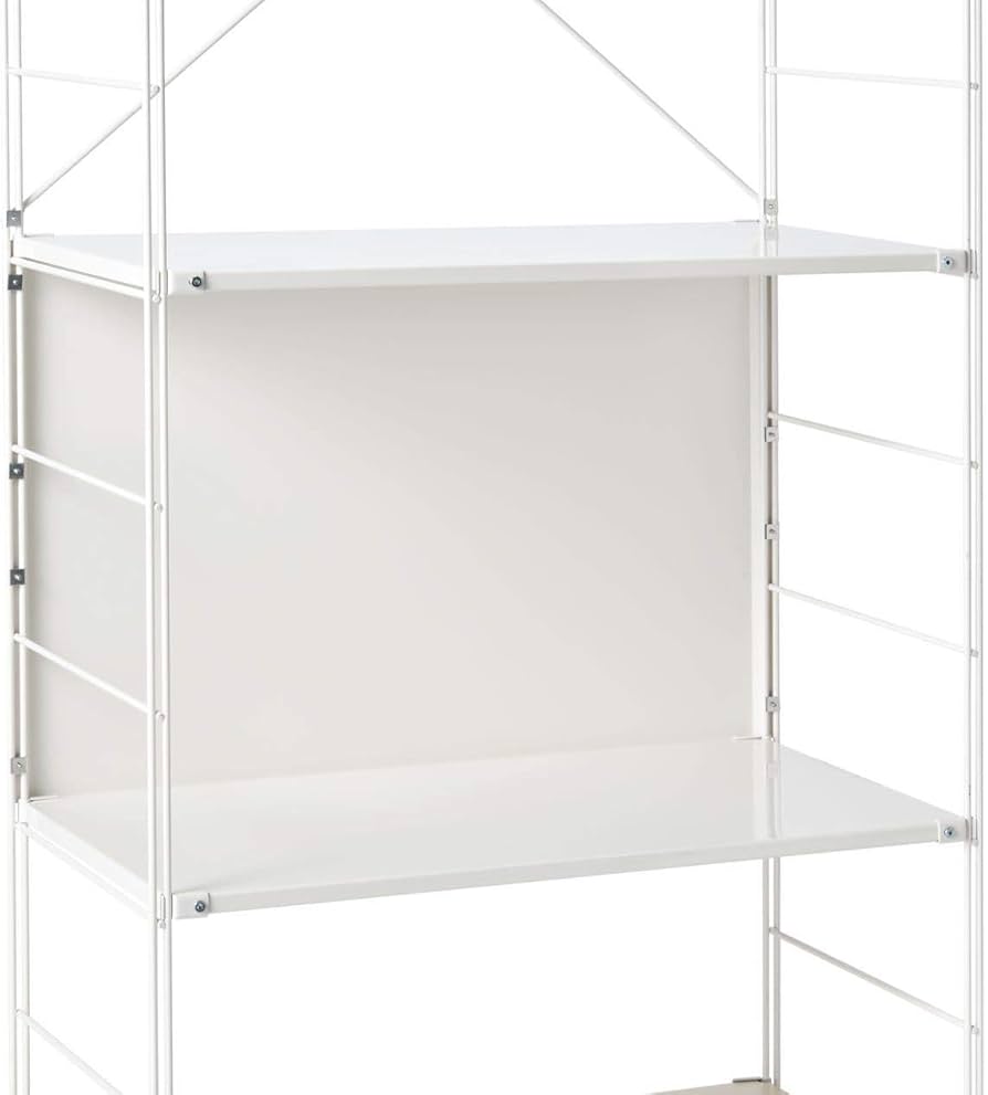 Amazon.co.jp: 無印良品 スチールユニットシェルフバックパネル・大