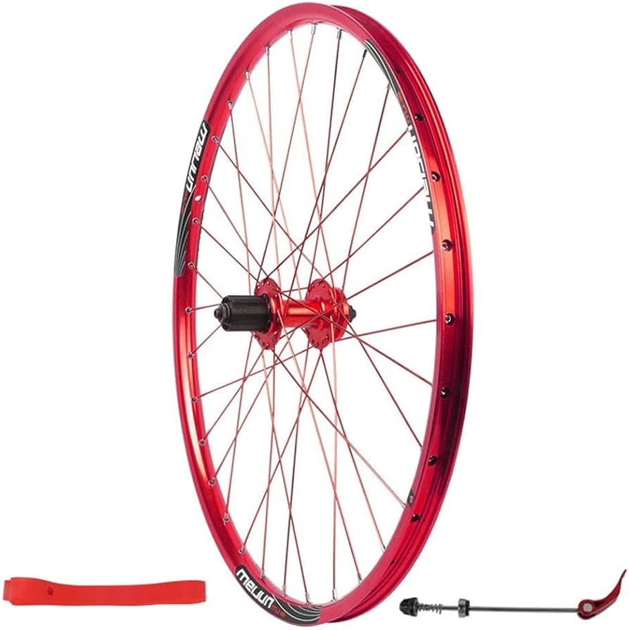 Amazon.co.jp: ホイールセット MTB自転車後輪26インチ、 QR 32H