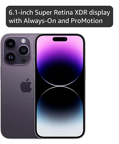 Amazon.com: Apple iPhone 14 Pro, 128GB, Deep Purple for AT&T