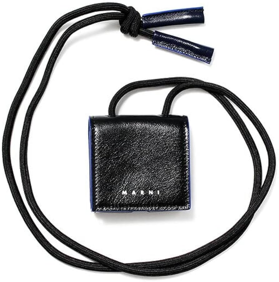 Amazon.co.jp: [マルニ] レザーネックポーチ イヤホンケース AIRPODS