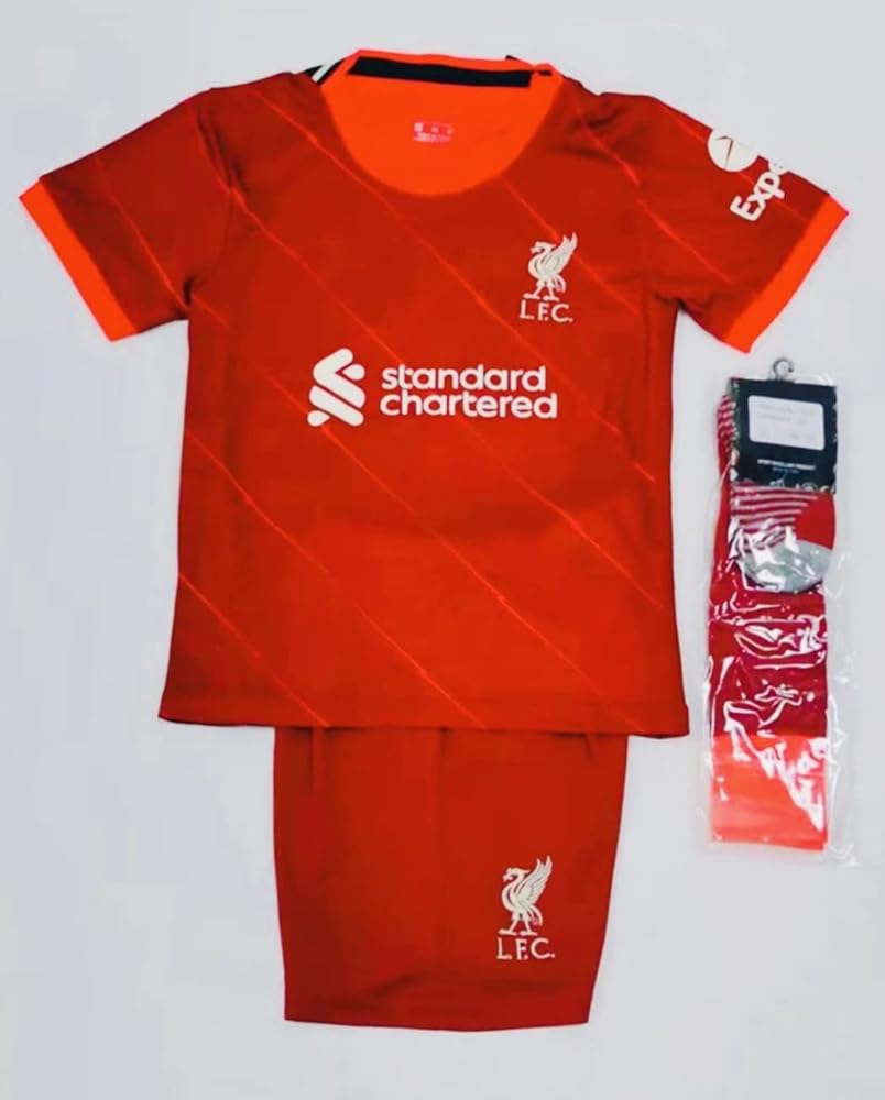 Amazon.co.jp: サラー ユニフォーム 上下セット 子供用 リバプール