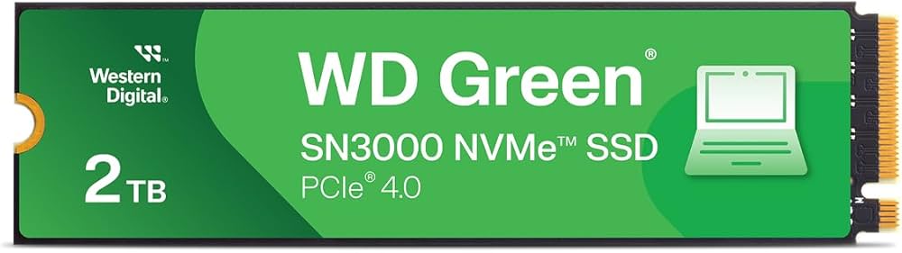 Amazon | Western Digital 2TB WD Green SN3000 NVMe 内蔵SSD