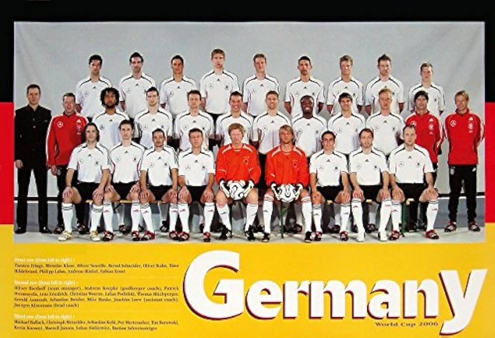 Amazon | ドイツ代表（ワールドカップ2006）ポスター | ノーブランド品