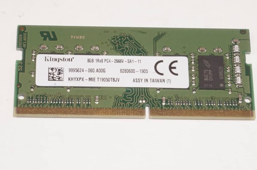 Amazon.co.jp: FMB-I KHYXPX-MIE Kingston 8GB 1RX8 PC4-2666 2666Mhz