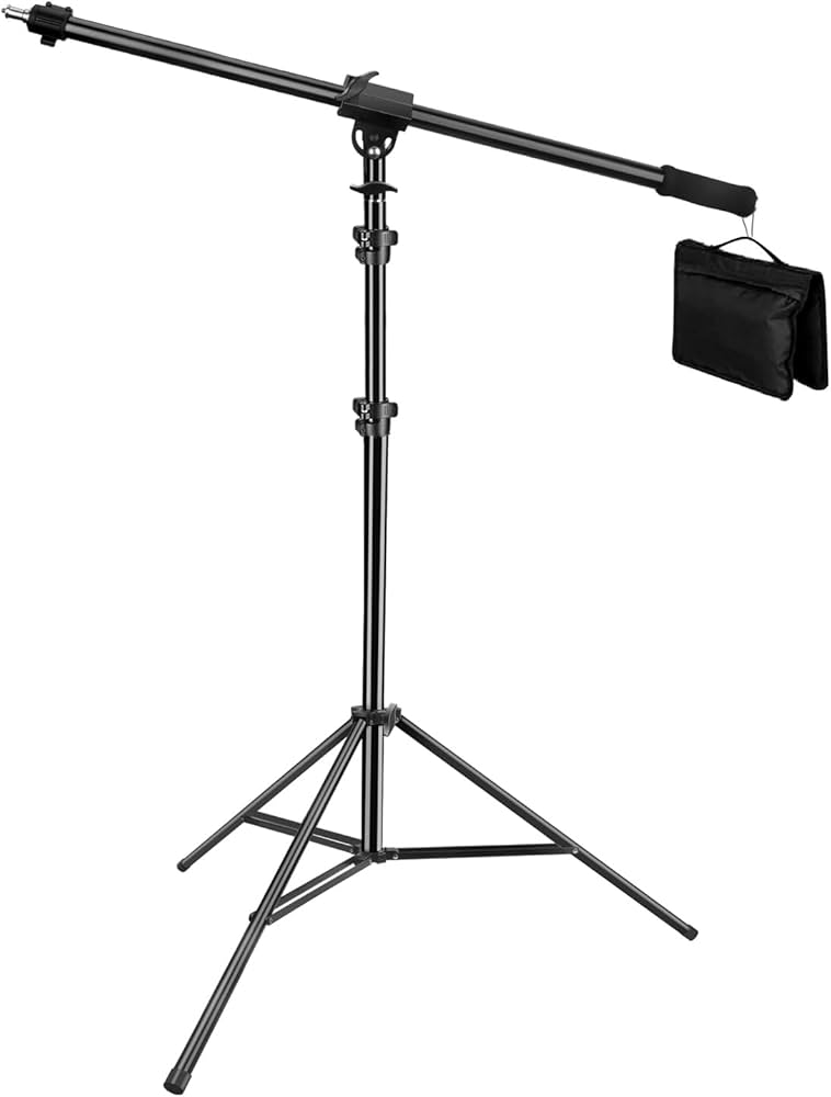 Amazon | Hemmotop プロ ライトスタンド 280cm + ブームアーム 170cm