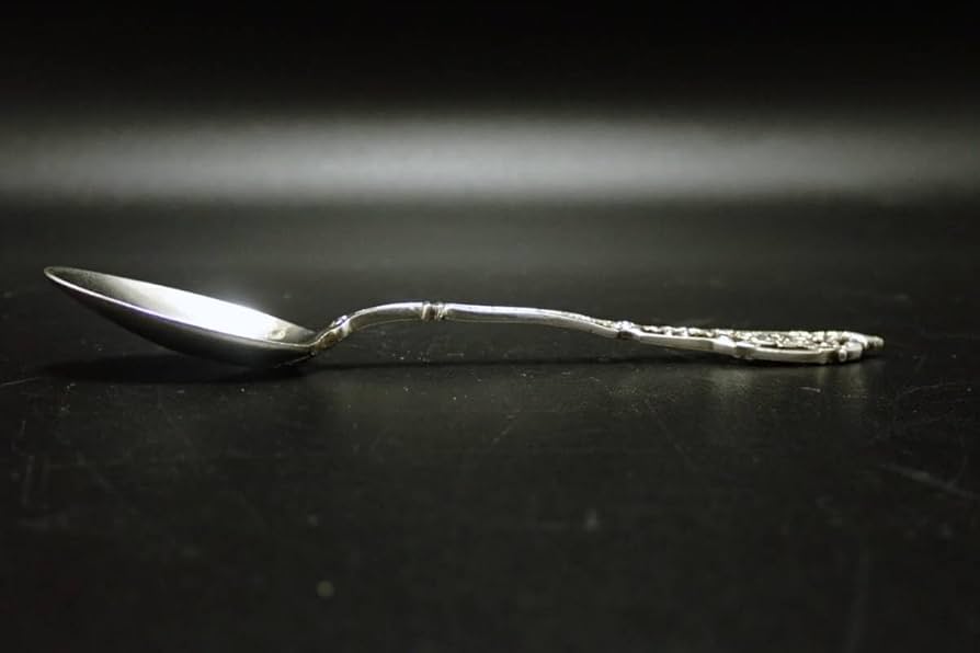 Amazon.co.jp: ピュイフォルカ 純銀950 マスカロン ティー スプーン