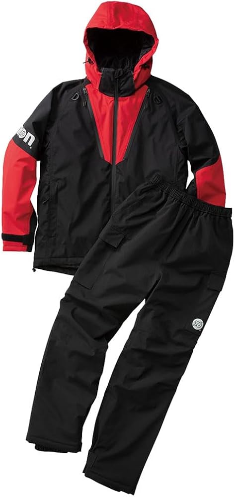 Amazon.co.jp: [ナナロク] 防水ウィンタースーツ No.76-2305 レッド 3L