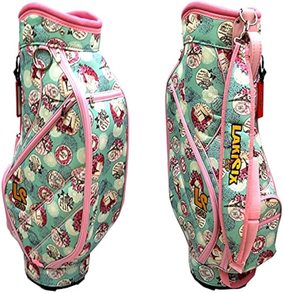 Amazon | LAKISIX ラキシックス 8.5型 キャディバッグ レディース 日本