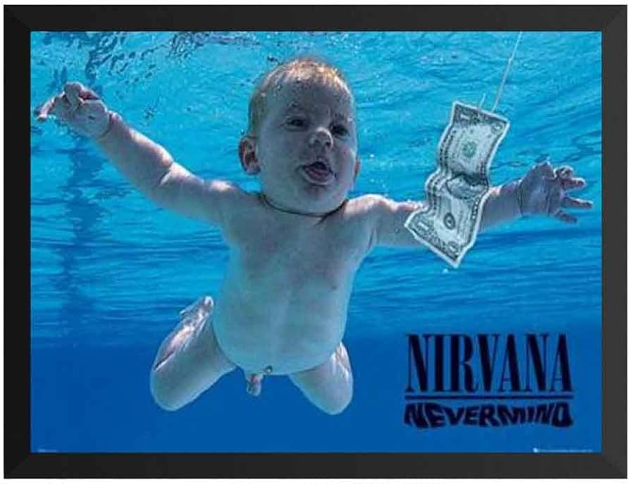 Amazon｜壁の絵 ニルヴァーナネバーマインドミュージック ポスター装飾