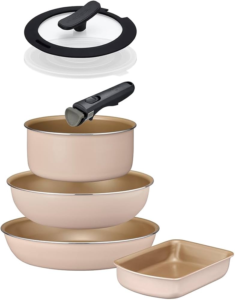 Amazon.co.jp: エバークック フィット フライパンセット 7点セット IH