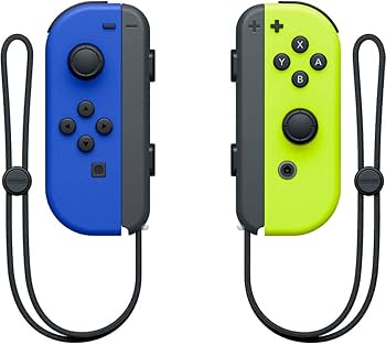 Joy-Con Pair (Neon Blue/Neon Yellow) ( Switch) : Amazon.ca