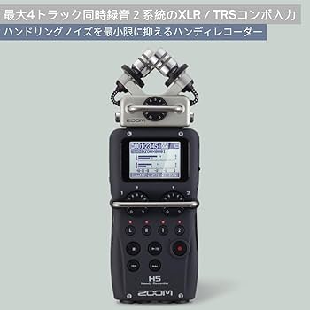 Amazon | ZOOM ズーム H5 ハンディレコーダー マイク交換式 4トラック