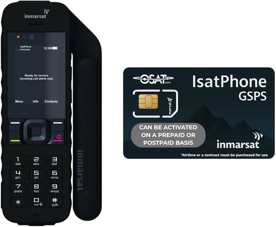 OSAT Inmarsat IsatPhone 2 Satellite Phone with SIM Card - Ready to