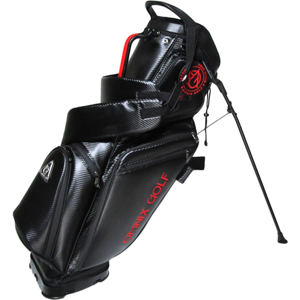 Amazon.co.jp: オムニクス ゴルフ スタンド式 キャディバッグ ゴルフ